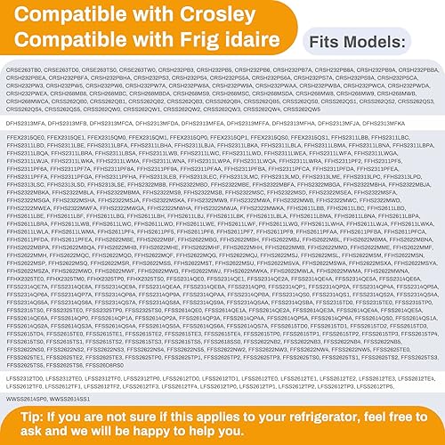 Miniatura 6 de 242303001 Conjunto de amortiguador de refrigerador, conjunto de control de amortiguador de aire compatible con Frigidaire compatible con Crosley