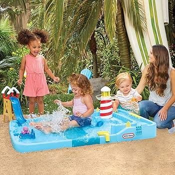 Little Tikes Splash Beach Water Table Splash Pad for Kids