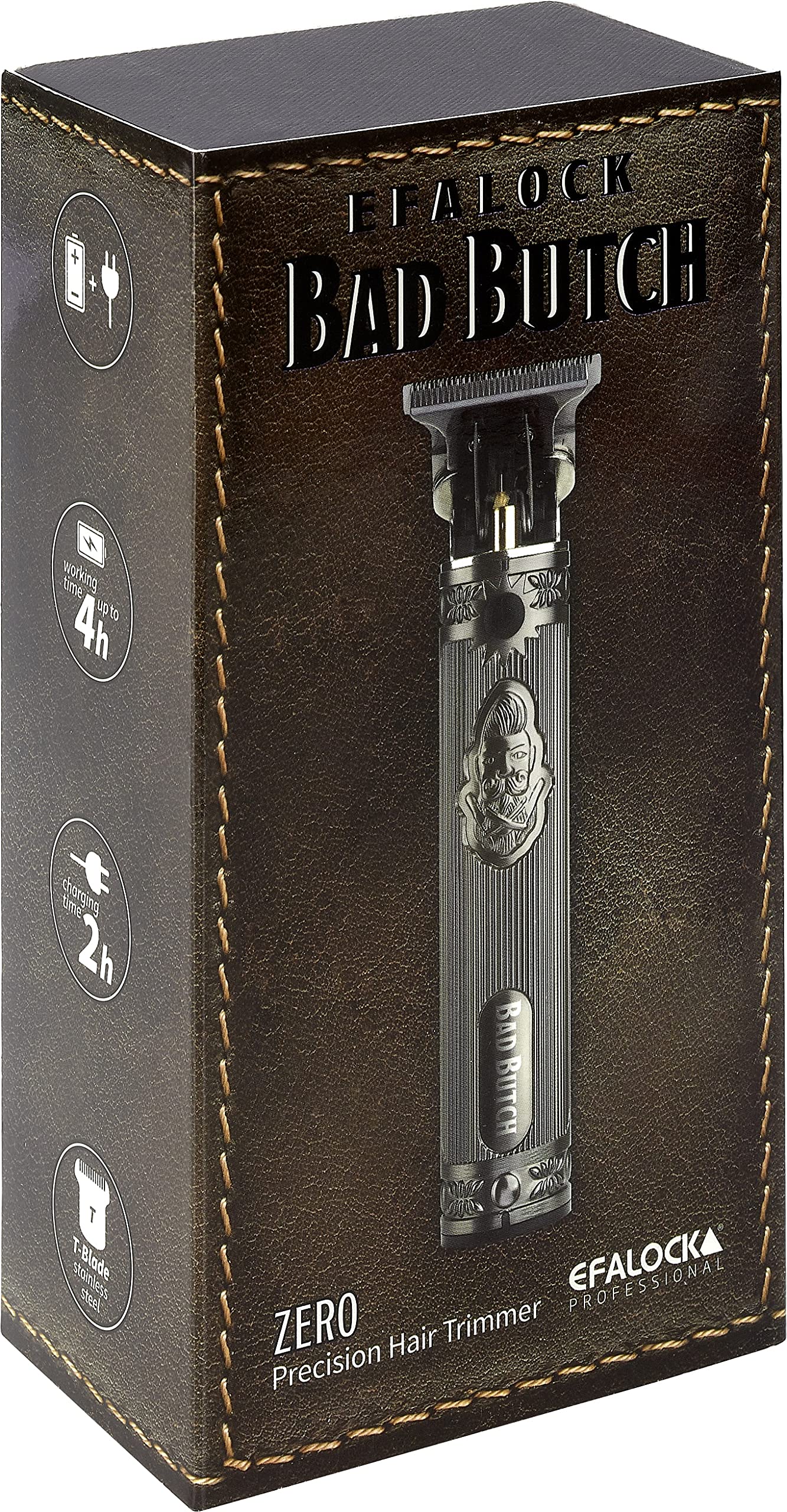 Efalock Bad Butch - Recortadora de pelo profesional con batería de red