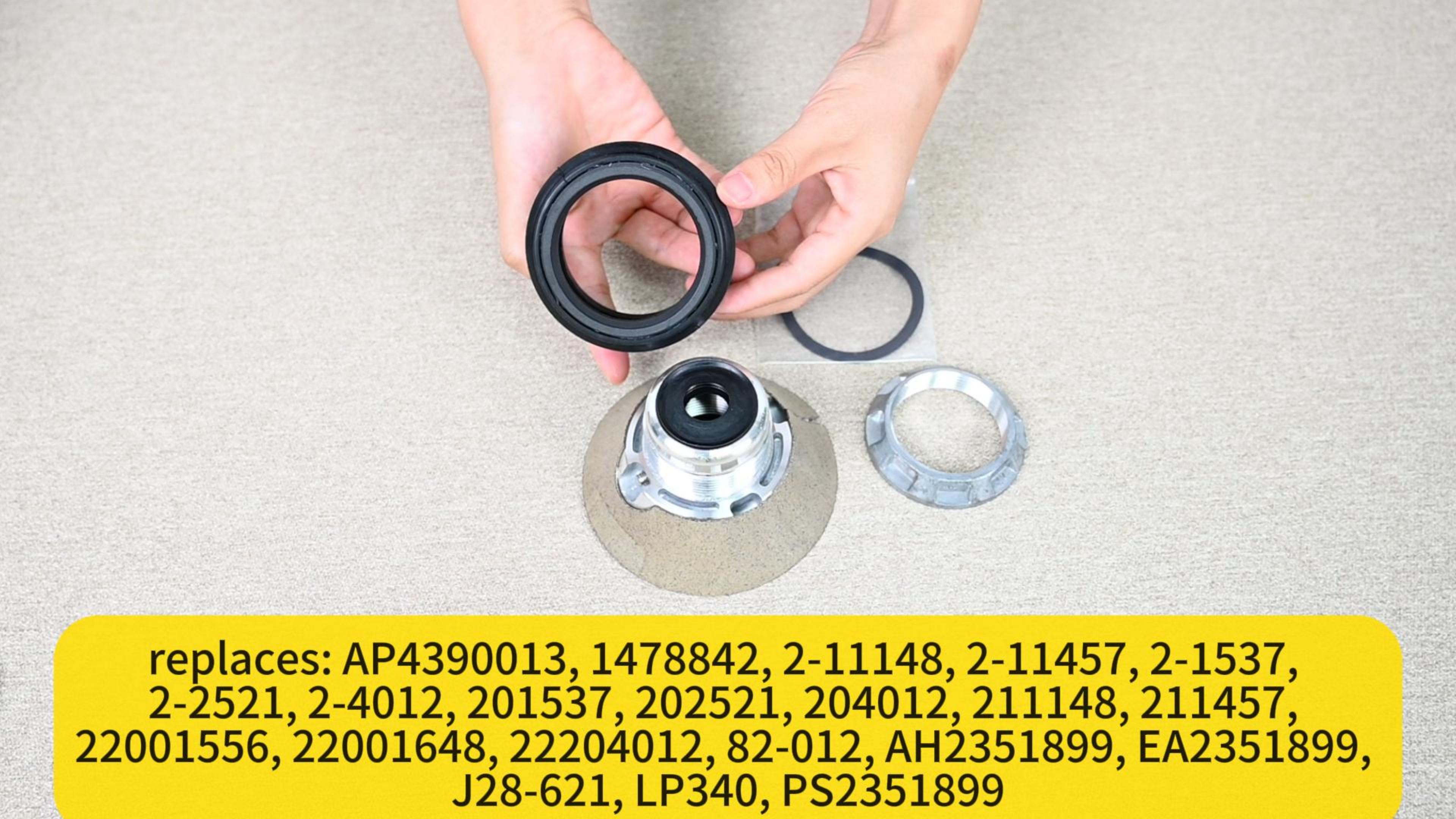Amazon.com: 6-2095720 Washer Tub Stem & Seal Repair Kit Compatible
