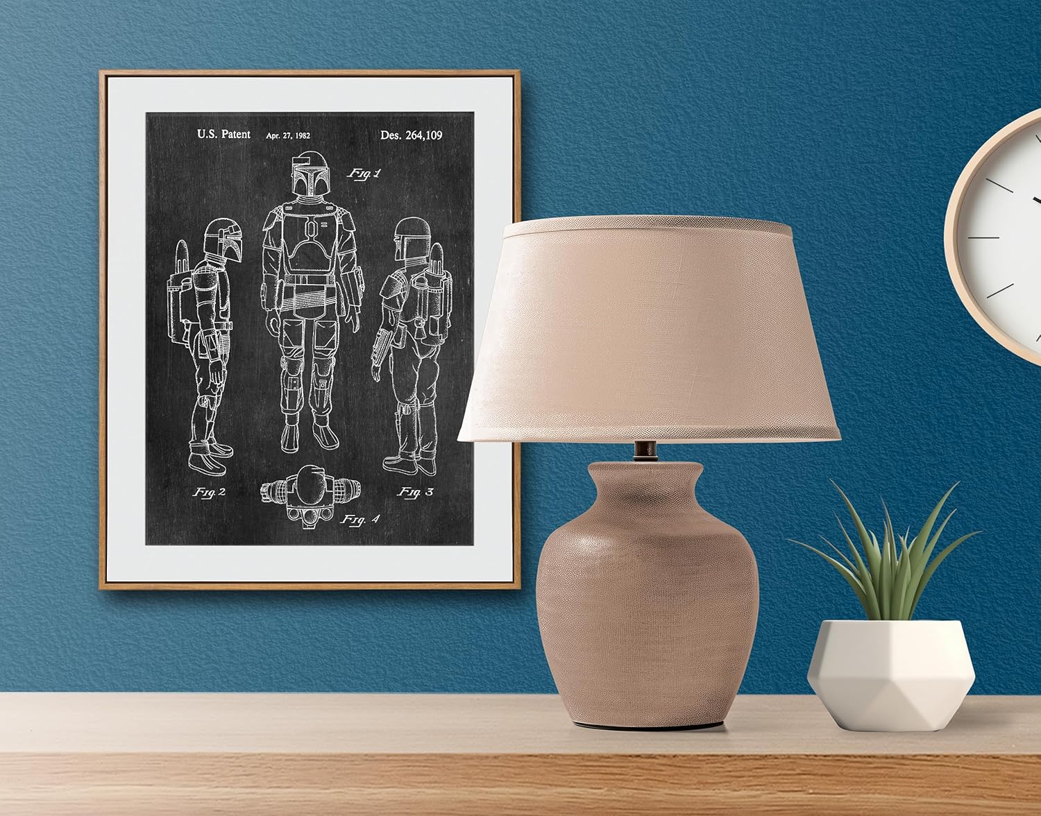 ArtCantHurtU Star Wars Gifts for Men - 8 Wall Art Prints (8x10) for Boys Women Bathroom Bedroom Room Home Decor Merchandise Office Decorations Retro Movie Sci Fi Wars Comic-Con Man Cave Garage