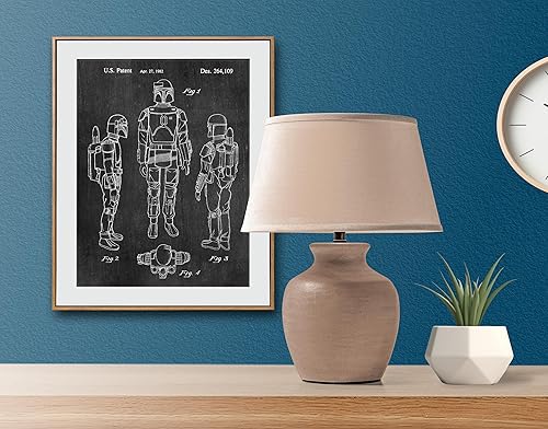 Miniatura 4 de Regalos de Star Wars para hombres, 8 impresiones artísticas de pared (8 x 10) para niños y mujeres, baño, dormitorio, decoración del hogar,