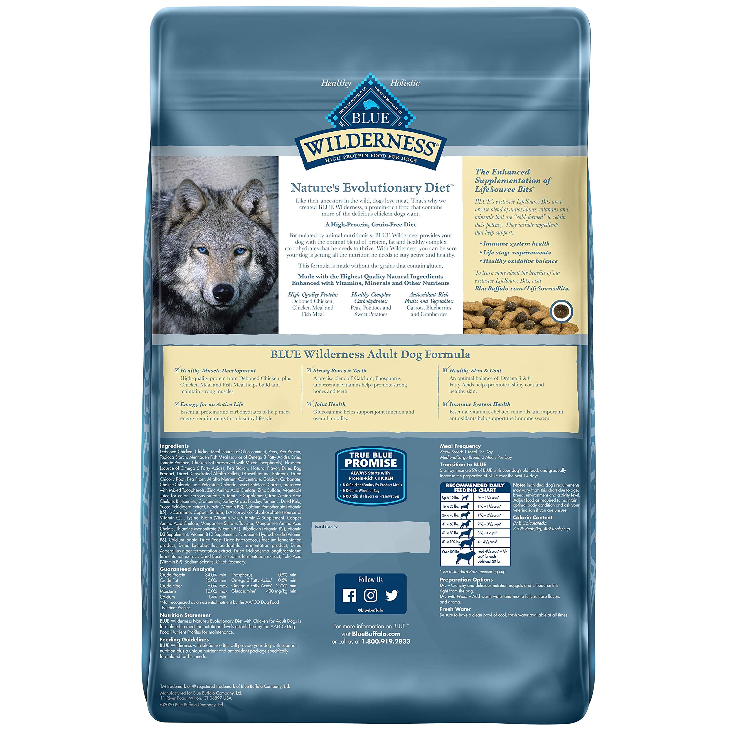 wilderness high protein dog food
