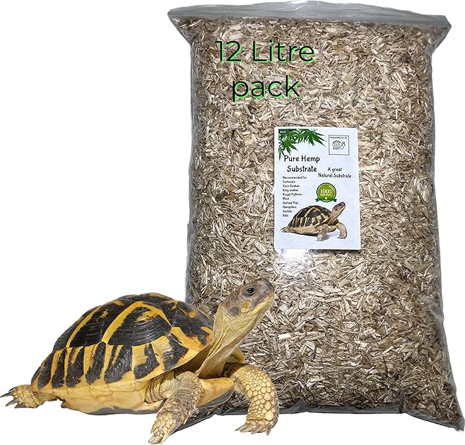 Bugznbits Pure Hemp Substrate, Natural EC0 PACK, Great for Snakes