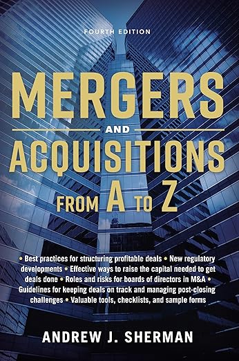 Mergers and Acquisitions from A to Z book cover