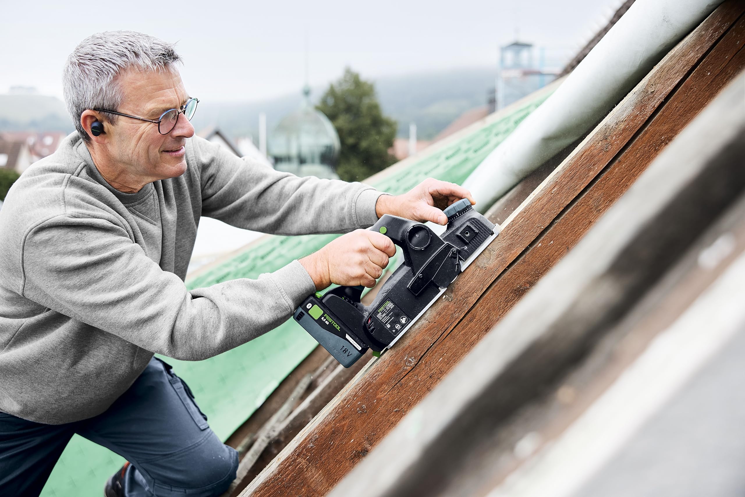Festool Rabot sans fil HLC 82 EB - Basic-Set, Ref. 578600