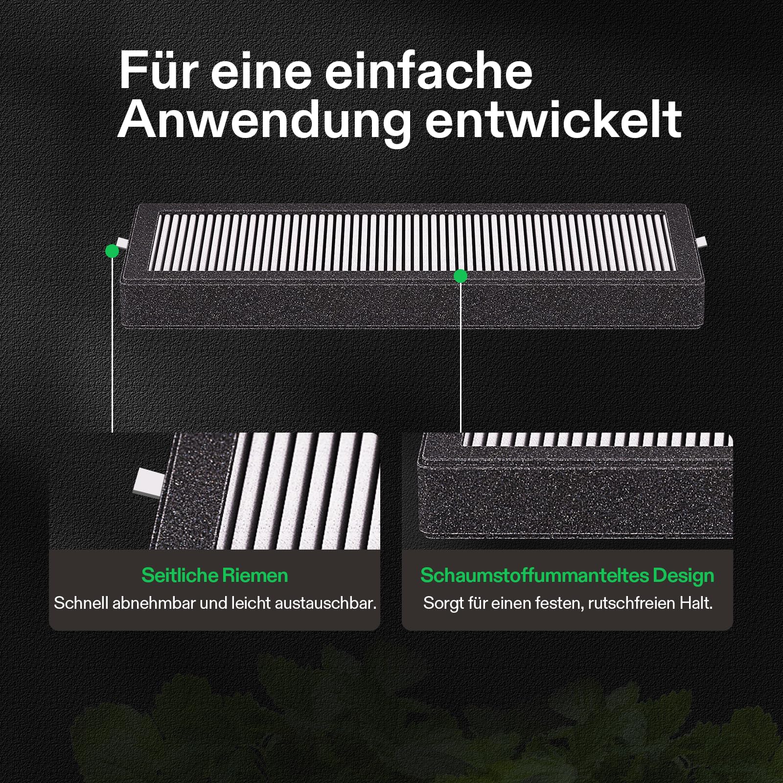 VIVOSUN OdorShield Ersatzfilter für VGrow Smart Grow Box Aktivkohle Geruchsfilter für Indoor Grow 2er-Pack