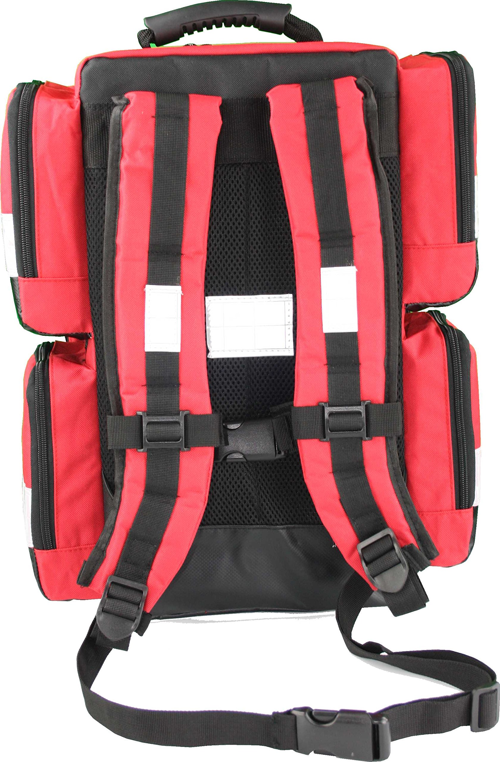 Erste Hilfe Notfallrucksack gefüllt für Sport Freizeit & Event mit 5 Außentaschen für Österreich