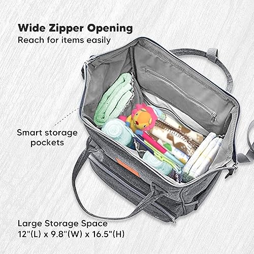 Miniatura 7 de KeaBabies Mochila portabebés y bolsa de pañales para bebé, todo en 1, original transpirable, bolsa de bebé para niños, niñas, ligera, manos libres