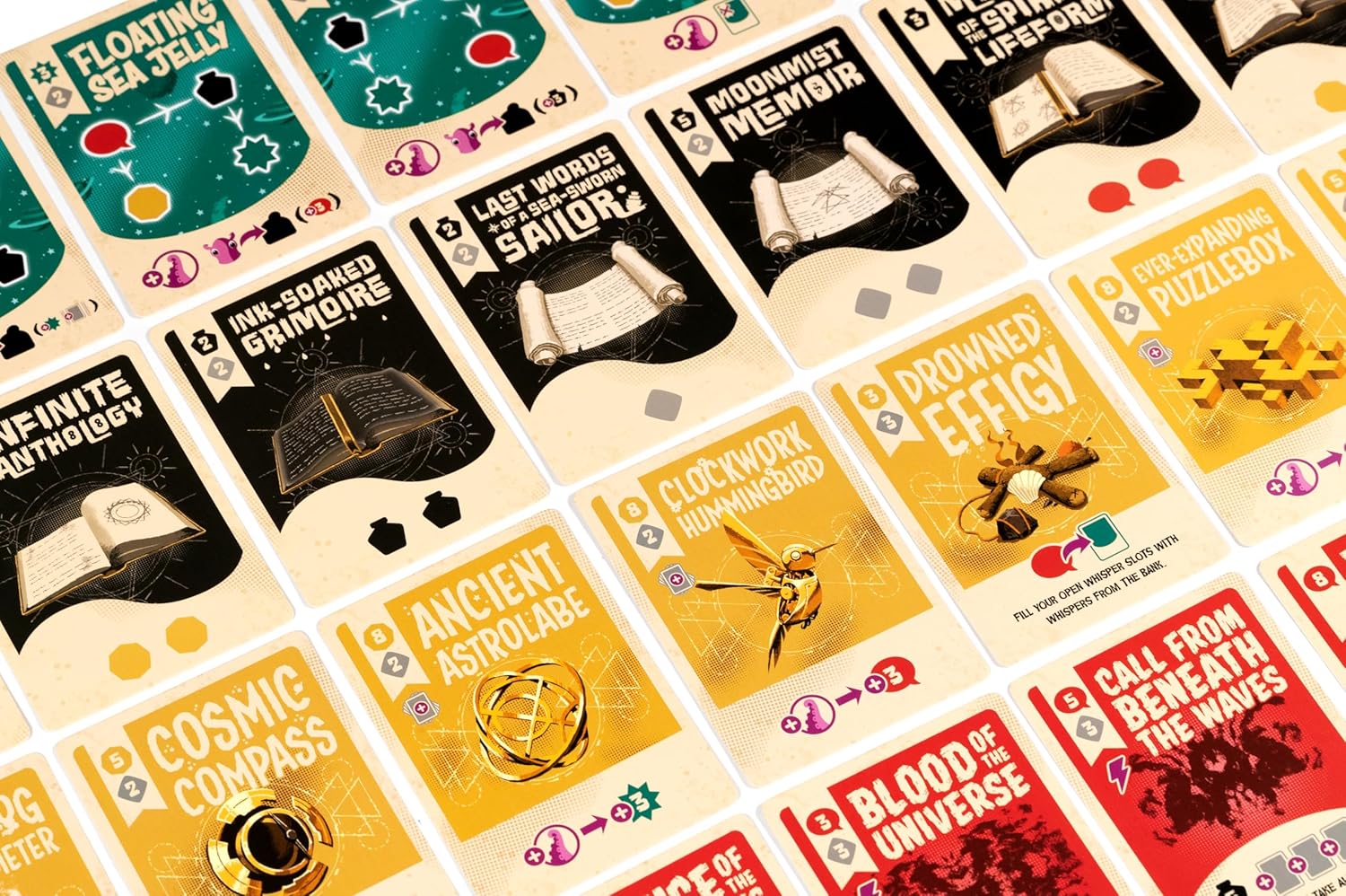 Cosmoctopus Board Game - Engine-Building, Tentacle-Gathering Strategy Game, Fun Family Game for Kids and Adults, Ages 14+, 1-4 Players, 60-90 Minute Playtime, Made by Lucky Duck Games