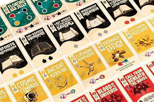 Miniatura 8 de Cosmoctopus - Juego de mesa de construcción de motores, juego de estrategia para reunión de tentáculos, divertido juego familiar para niños y