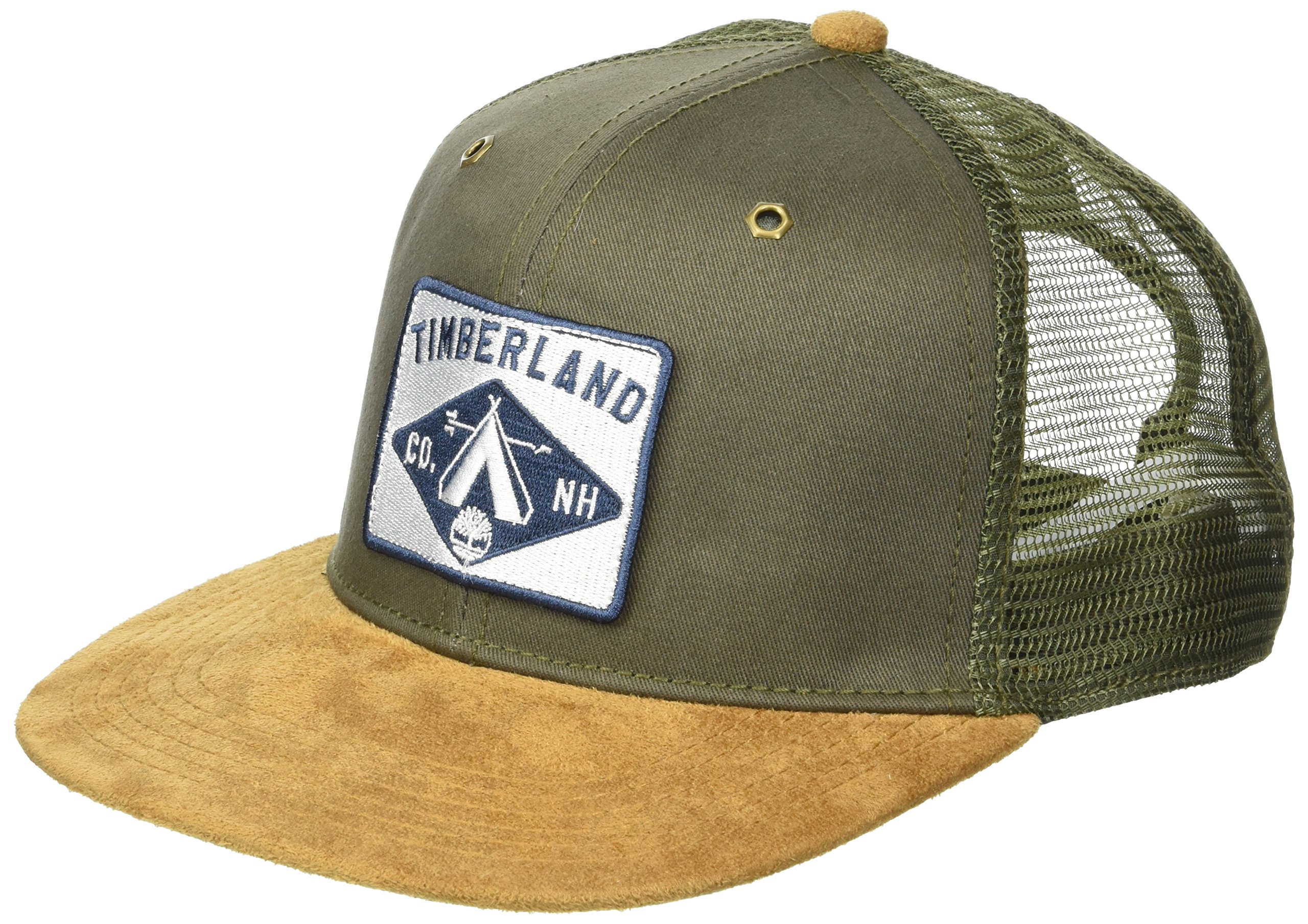 Timberland Mens Trucker Cap, Grape Leaf, One Size
