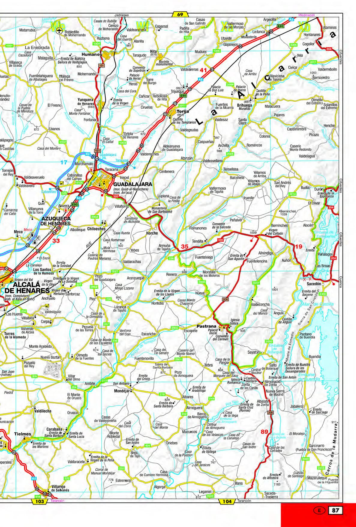 AA Road Atlas Spain & Portugal (AA European Road Atlases)