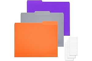 WOT I File Folders 50PCS -- Improve Organization and Efficiency