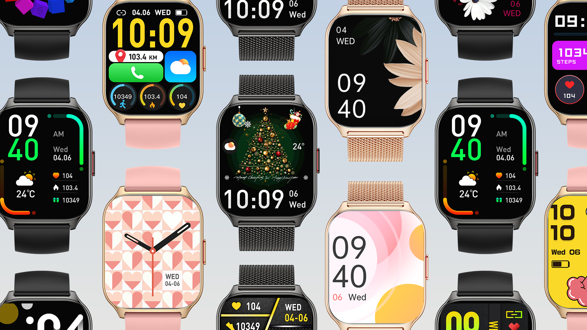 ZOSKVEE Smartwatch Uomo Donna Con Funzione Chiamate, Cassa In Metallo Colore Oro, Fitness Tracker 2.0 - Foto 3
