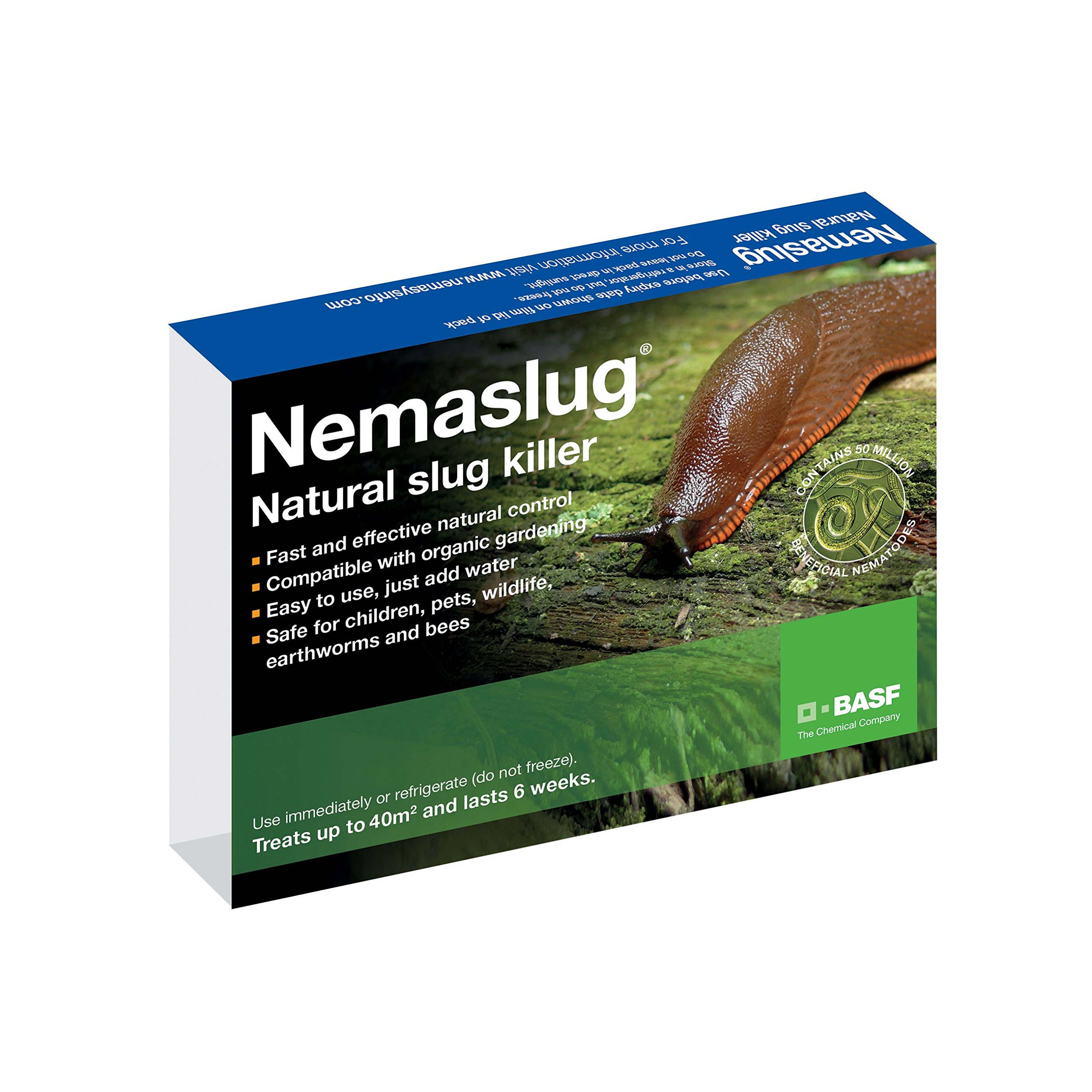 Slug Nematodes 12million (Treats 40sq.m)