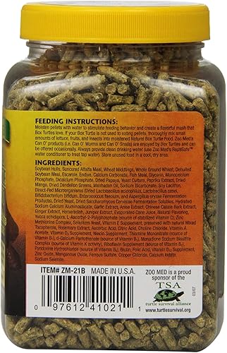 Miniatura 2 de Zoo Med Natural Box - Alimento de tortuga, 10 onzas