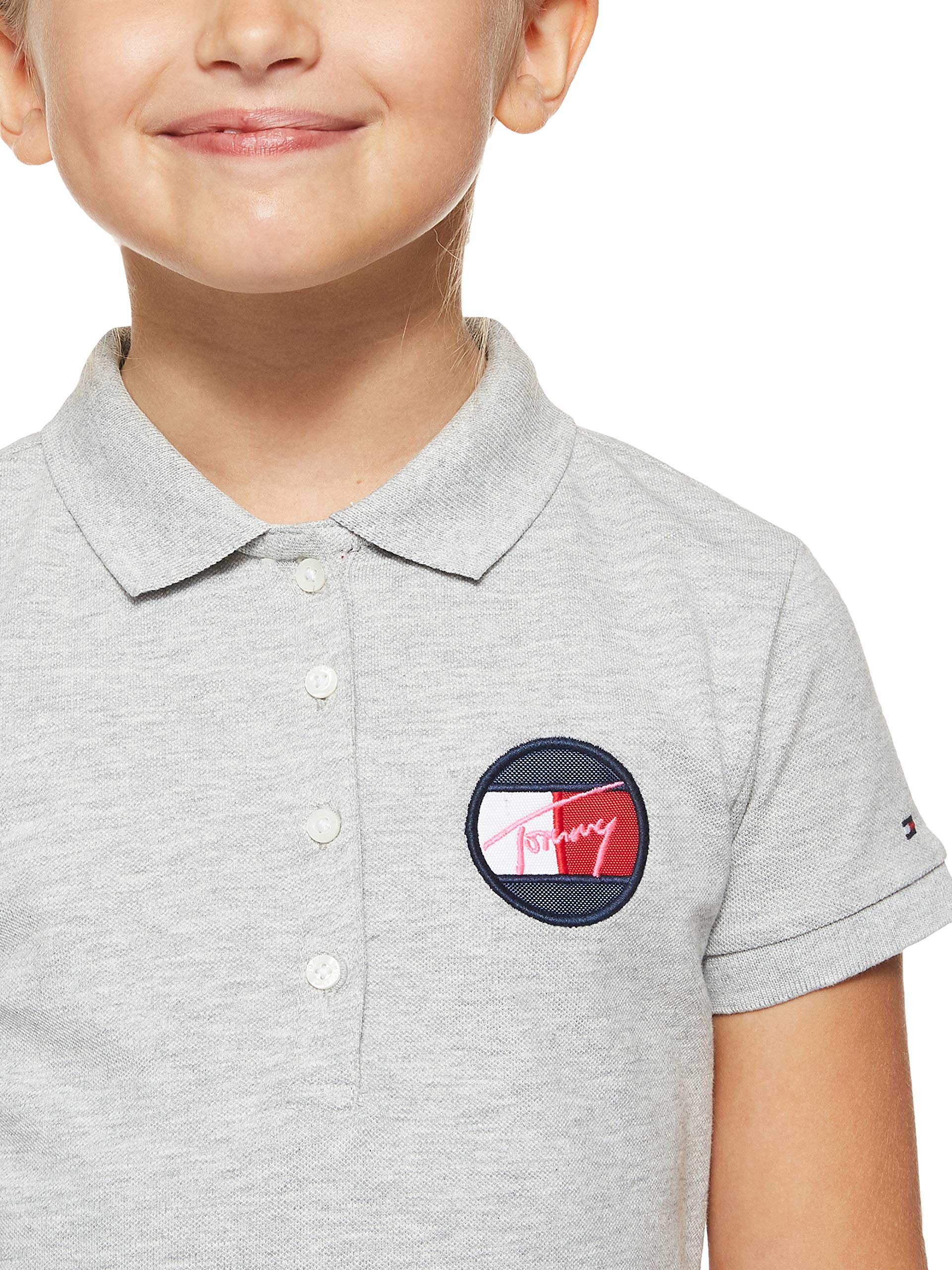 Tommy Hilfiger Mädchen Essential Polo S/S Poloshirt