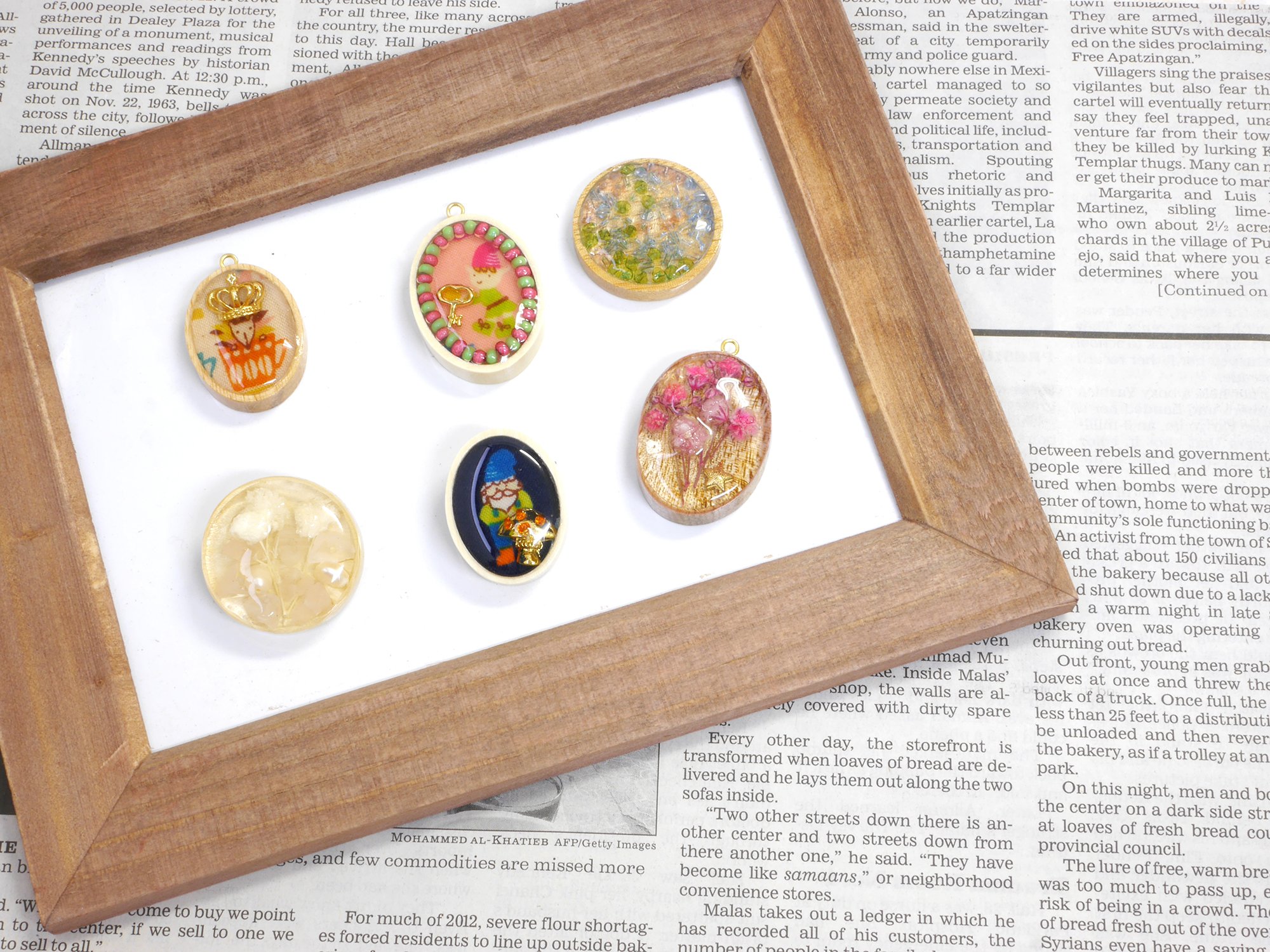 Amazon.co.jp: NASKA ウッドフレーム サークル ナチュラル SJ-102