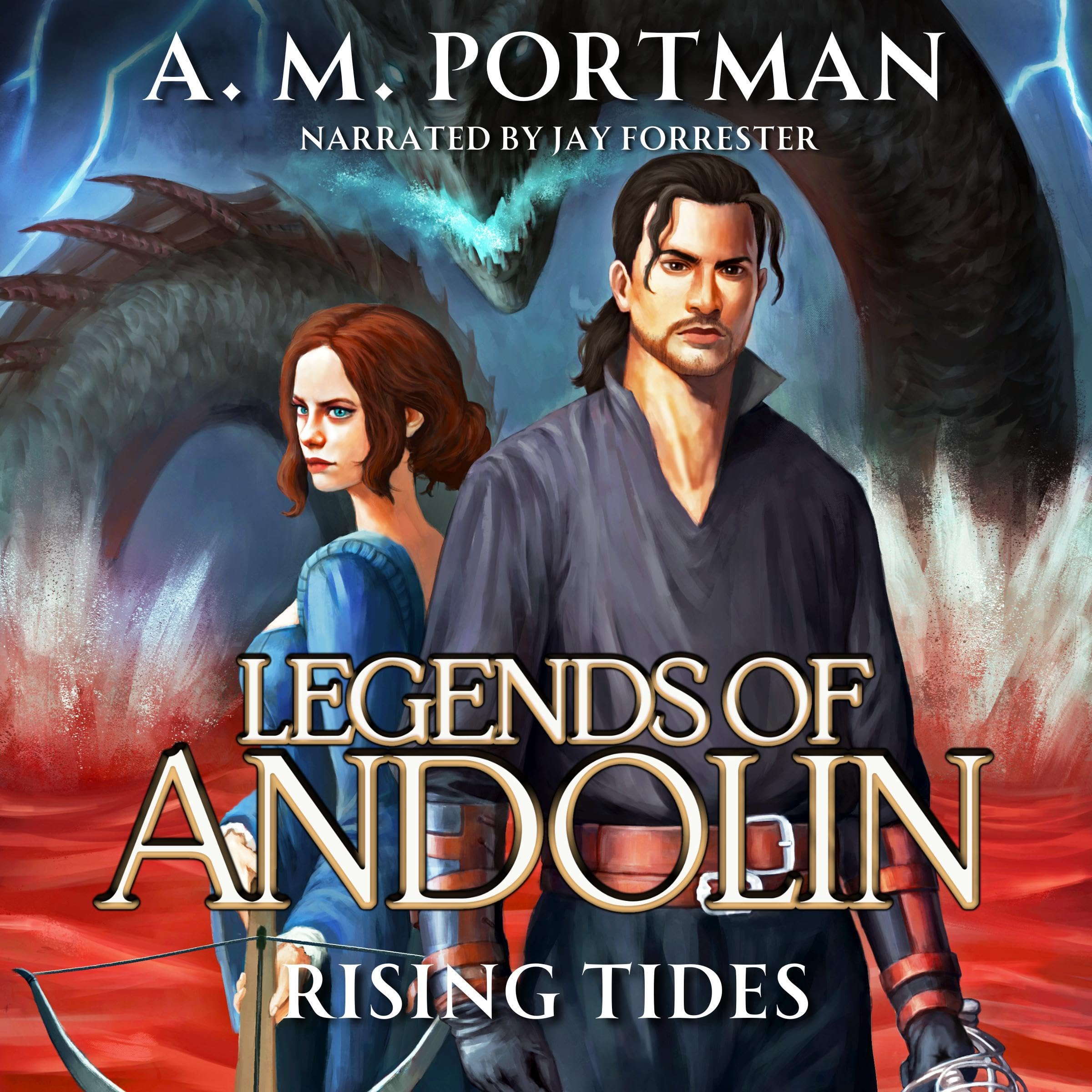 Cover art for Rising Tides: Legends of Andolin, Book 2