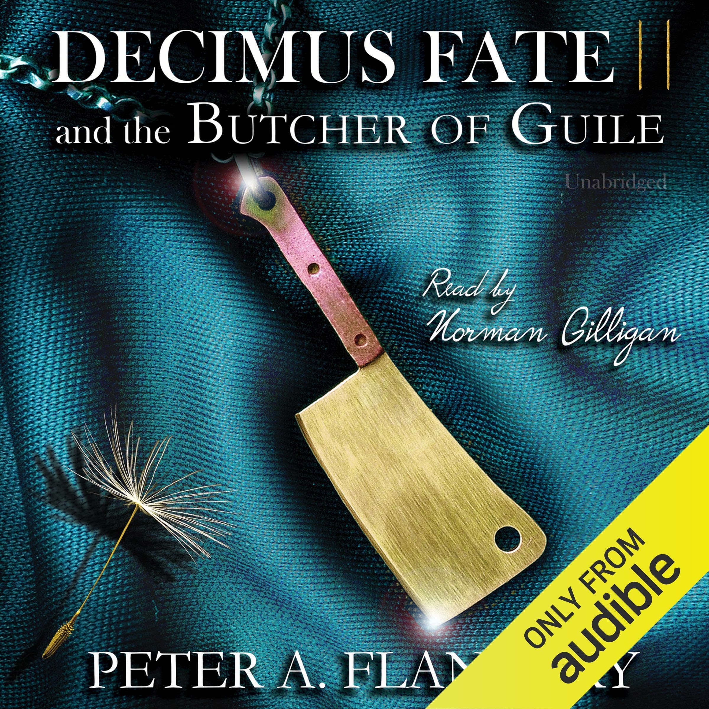 Cover art for Decimus Fate and the Butcher of Guile