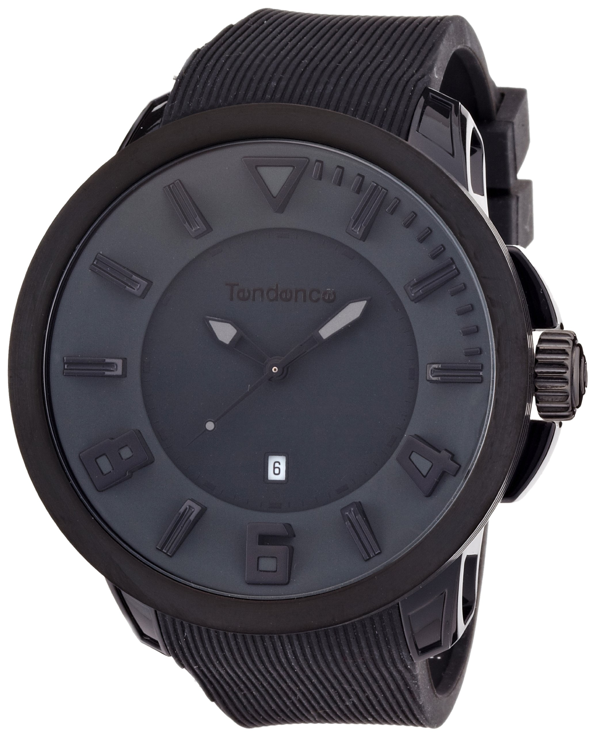 Gulliver Sport Unisex Quartz Watch with Black Dial Analogue Display and Black Plastic or PU Strap TT530004