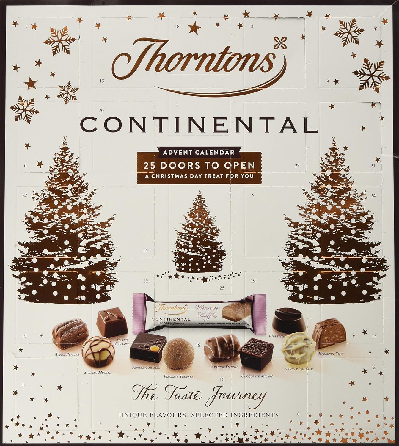 Thorntons Advent Calendar, Continental Chocolate Christmas Gift Set