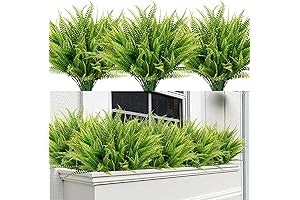 Sggvecsy Faux Fern Outdoor Greenery