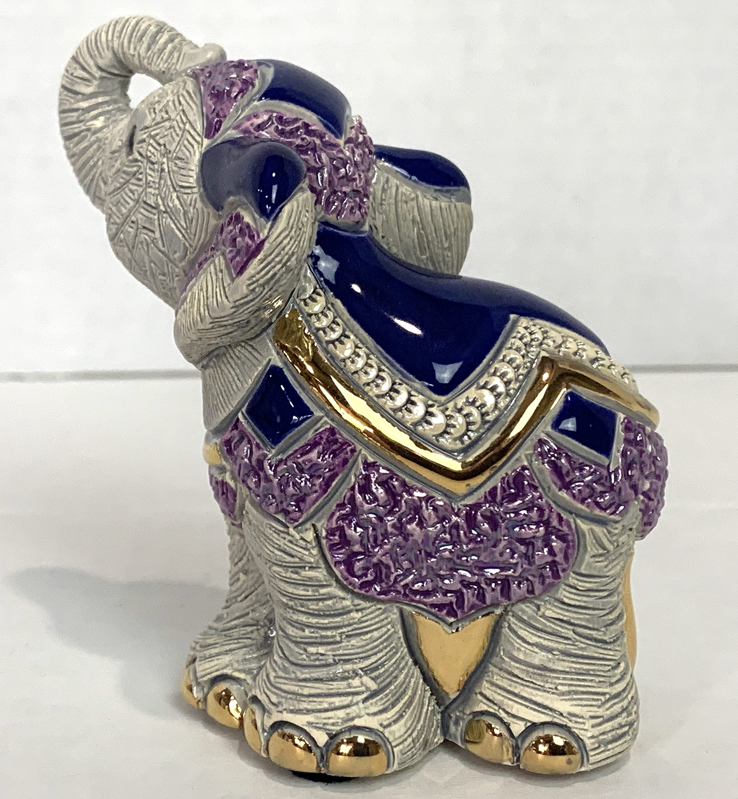 De Rosa Rinconada - Figurka ceramiczna małego indyjskiego słonia