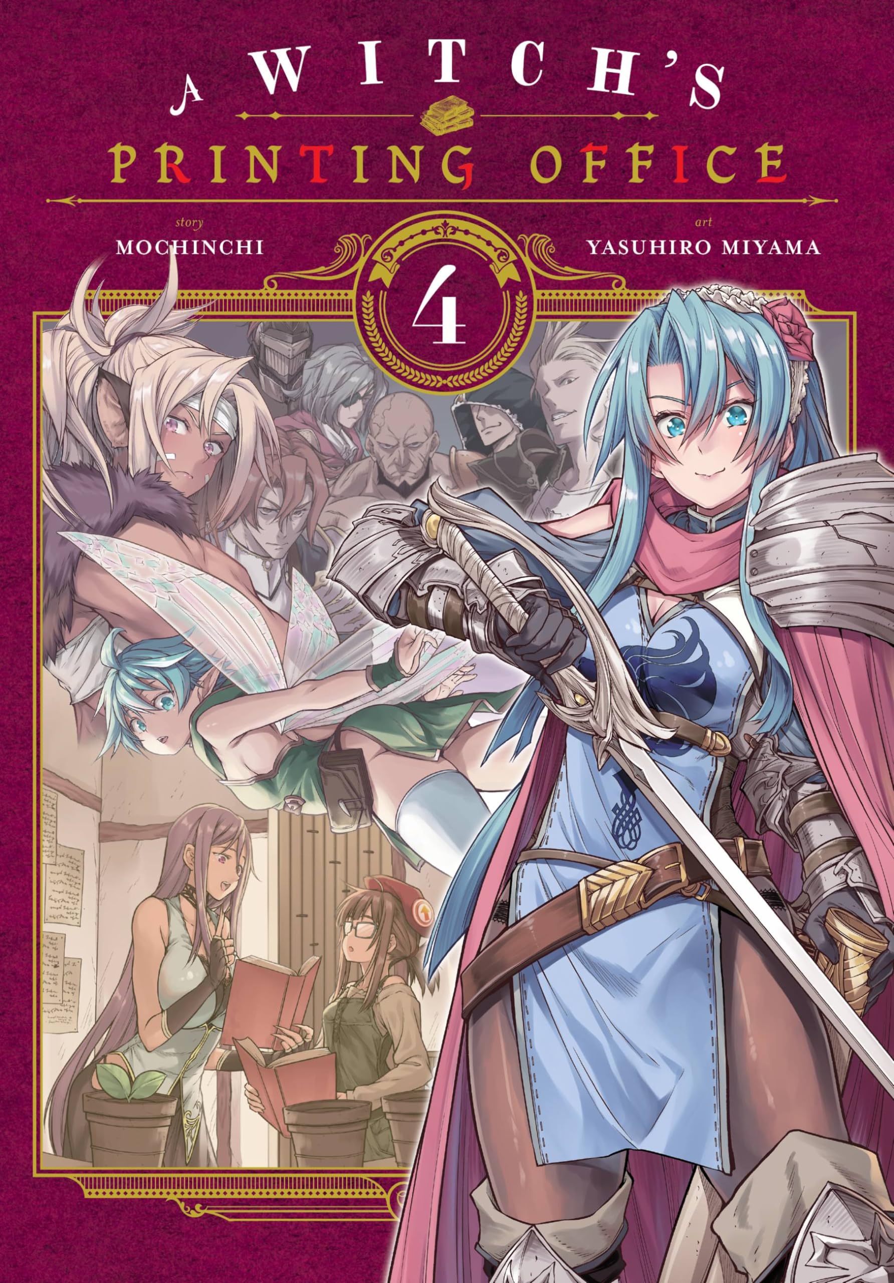 A Witch's Printing Office, Vol. 4 by Amber Tamosaitis (Paperback Book)