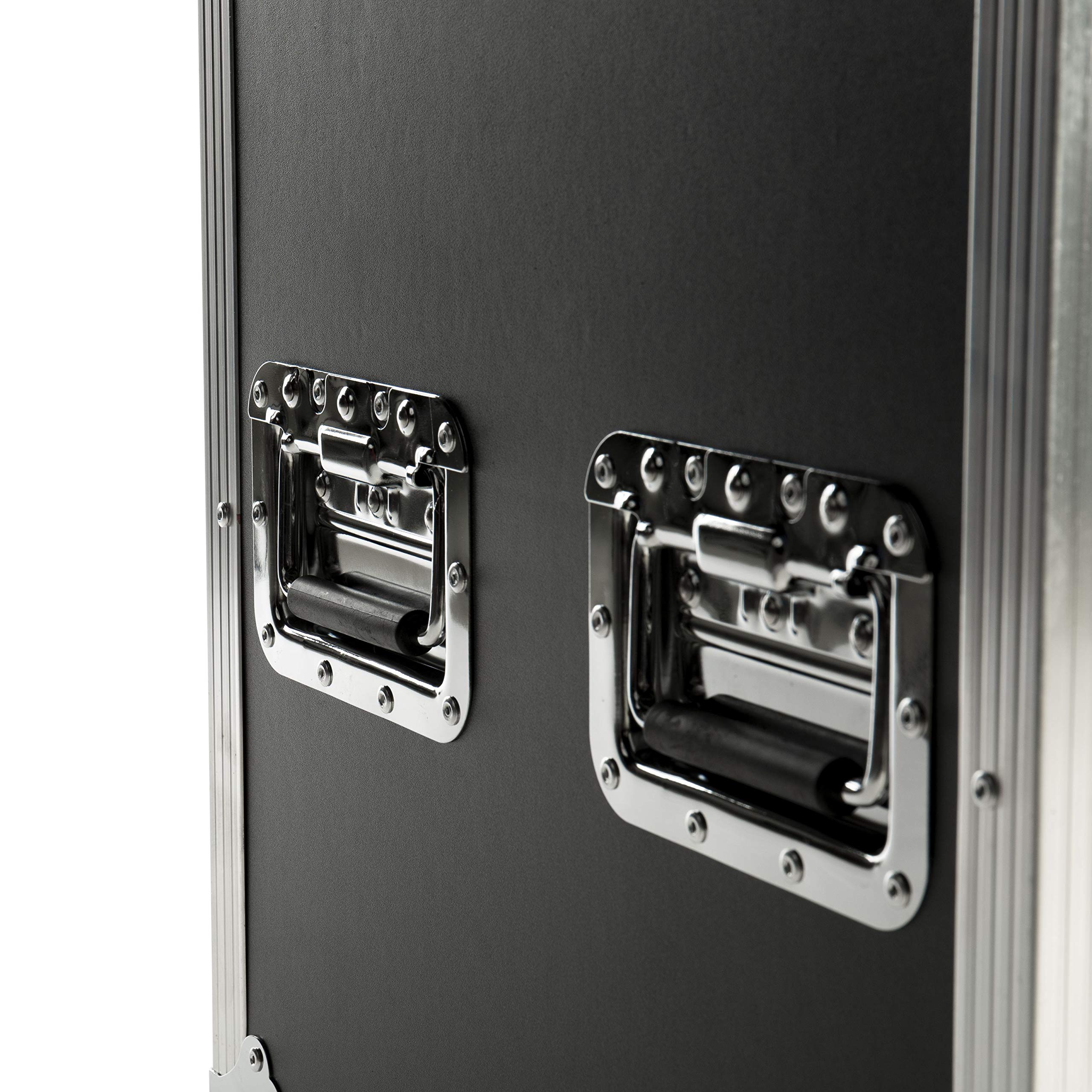 Étui De Transport Pour 4 Spots Zoom 2.0 – Tour Case En Bois Et Aluminium – Roulettes Incluses - 8