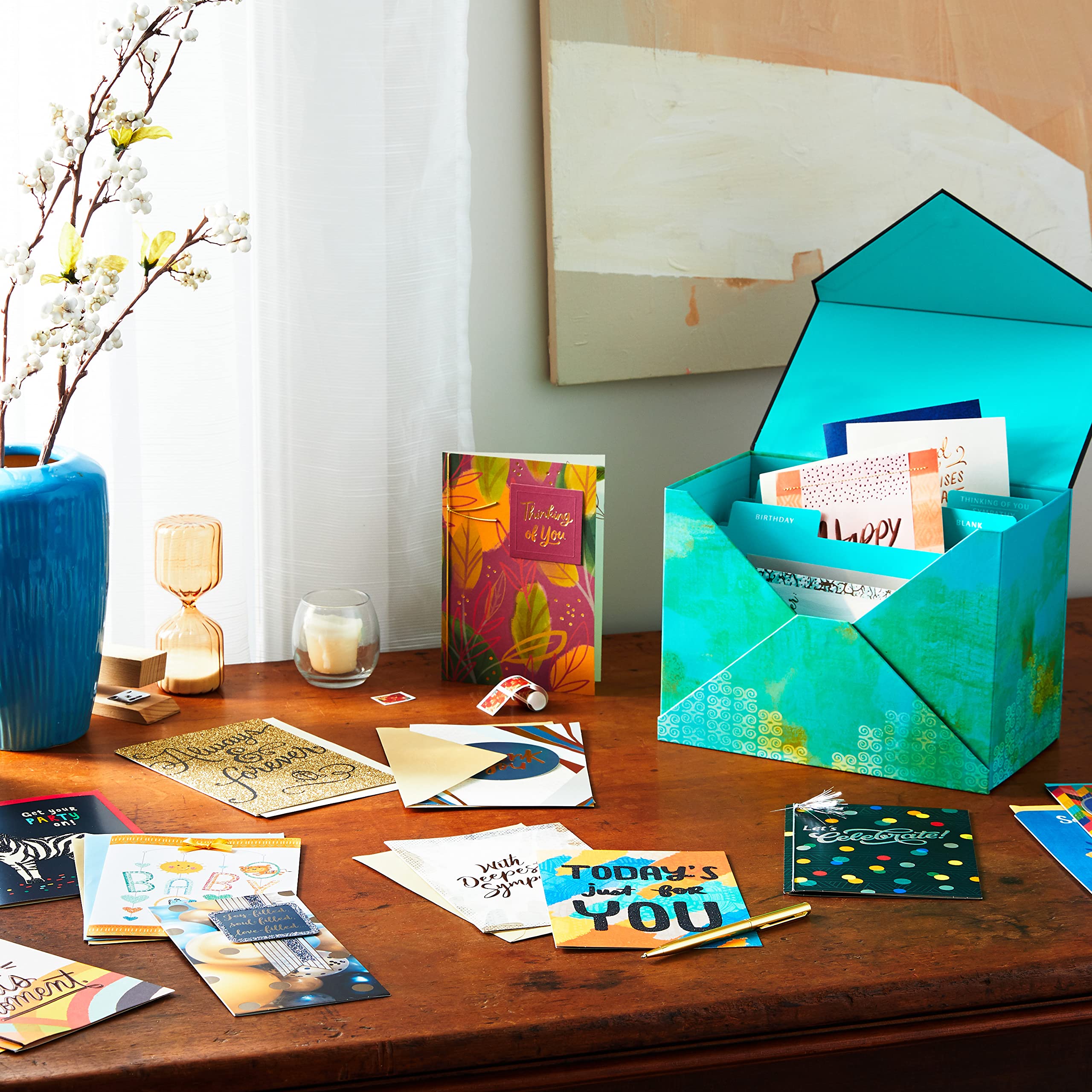 18 Pack Assorted Boxed Greeting Cards Birthday Cards And Thank You Cards And Best Wishes Cards 4 X 6 Inches Blank Note Cards For All Occasions - View #11