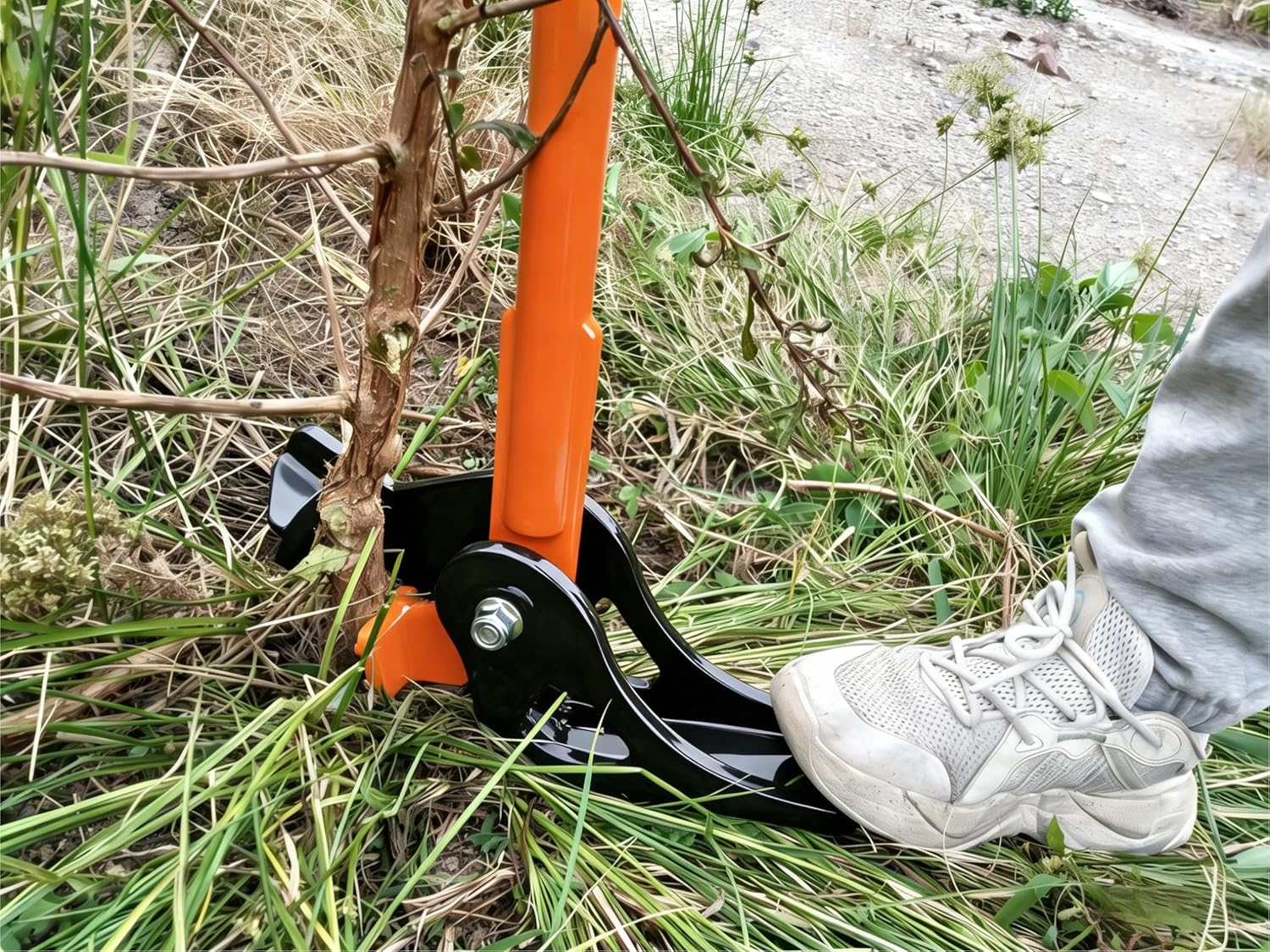 FreeAgain Large Size Sapling Puller, Heavy-Duty High-Leverage Tree Puller Tool, Fully Uproots Woody Stems ¼ inch - 2-¼ inches, Suitable for Trees, Shrubs, Vines and Thorns with Large Root Systems