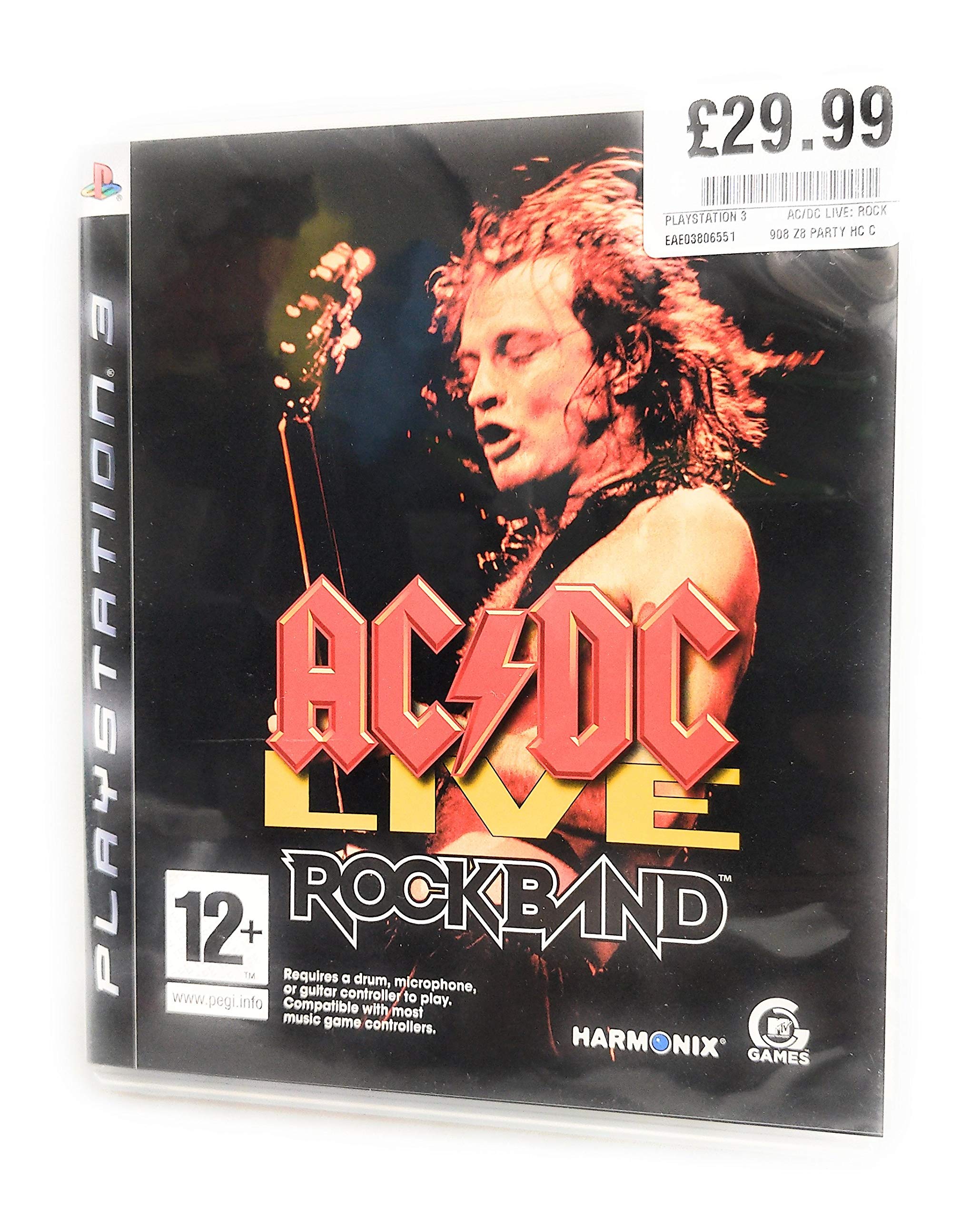 Ac/Dc Live Rockband Ps3 Uk