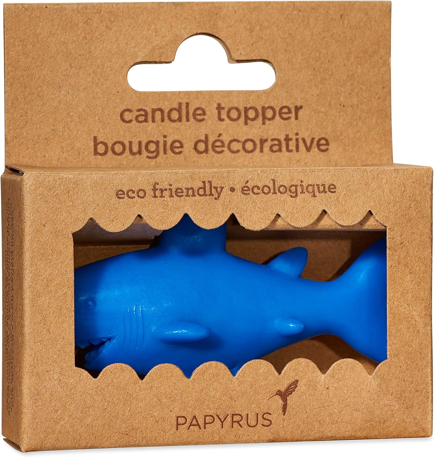 Papyrus Shark Birthday Candle, 1-Count, 1: Office Products