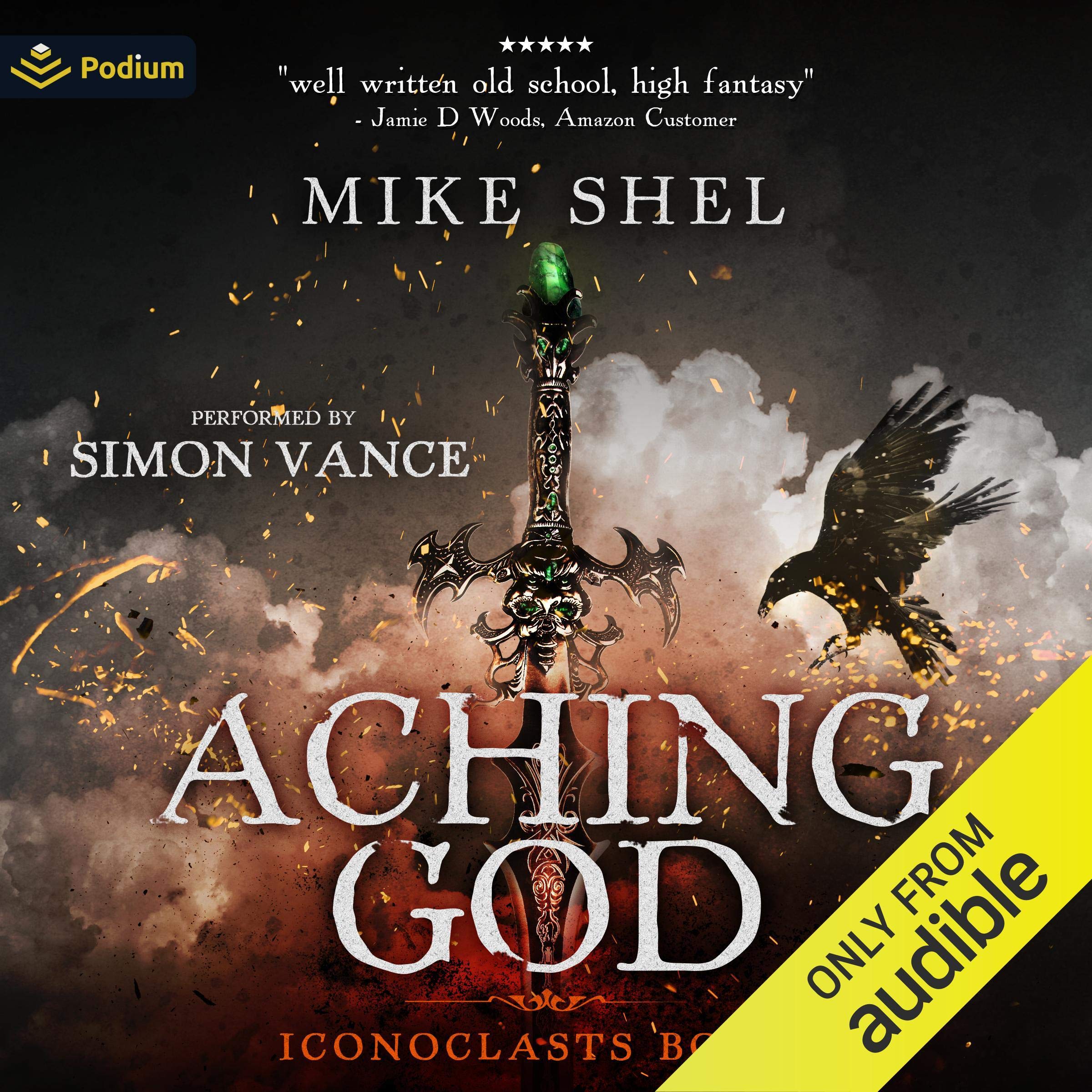 Cover art for Aching God