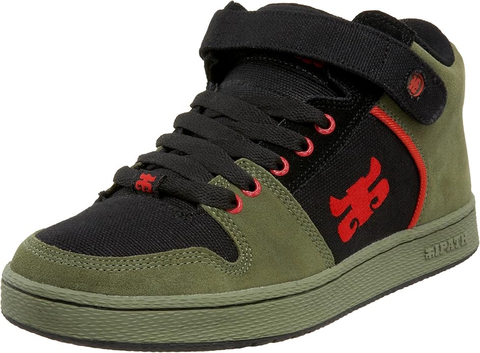 Ipath Men's Athletic Skate Shoe, Army, 10.5 D(M) US Ropa, Zapatos y