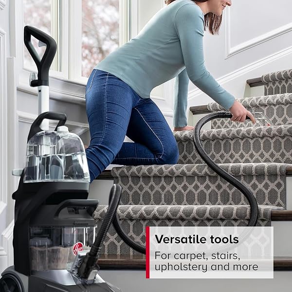 Hoover PowerScrub XL Pet Carpet Cleaner Machine, for Carpet and Upholstery, Deep Cleaning Carpet Shampooer with Multi-Purpose Tools, Powerful Suction, Perfect for Pets, FH68010VCA, Black - 4