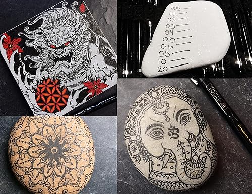 Miniatura 9 de Micro-Line 14 bolígrafos con estuche, Fineliner, Multiliner, Tinta Archival, Impermeable, Diario, Ilustración, Arquitectura, Dibujo Técnico,