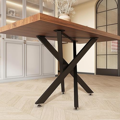 FUSHIAIPTC Patas de metal para mesa de centro de 16 pulgadas, patas de banco resistentes para TV, juego de 2, patas de muebles negras para proyectos