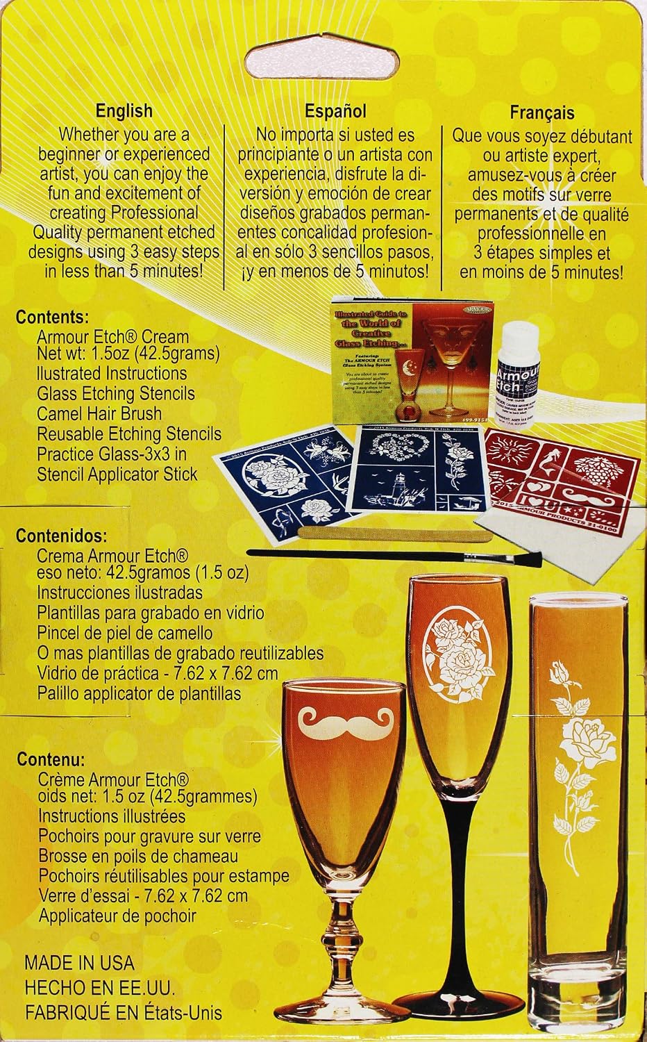 Armour Etch Glass Etching Starter Kit