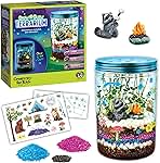 Creativity for Kids Grow 'N Glow Terrarium Kit - Educational Science Kits, Kids Gifts for Boys and Girls, Craft and STEM Projects (Ages 6+)