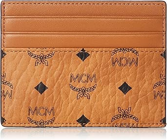 MCM☆カードホルダー レザー Visetos フォールド ロゴ プリント - llk ...