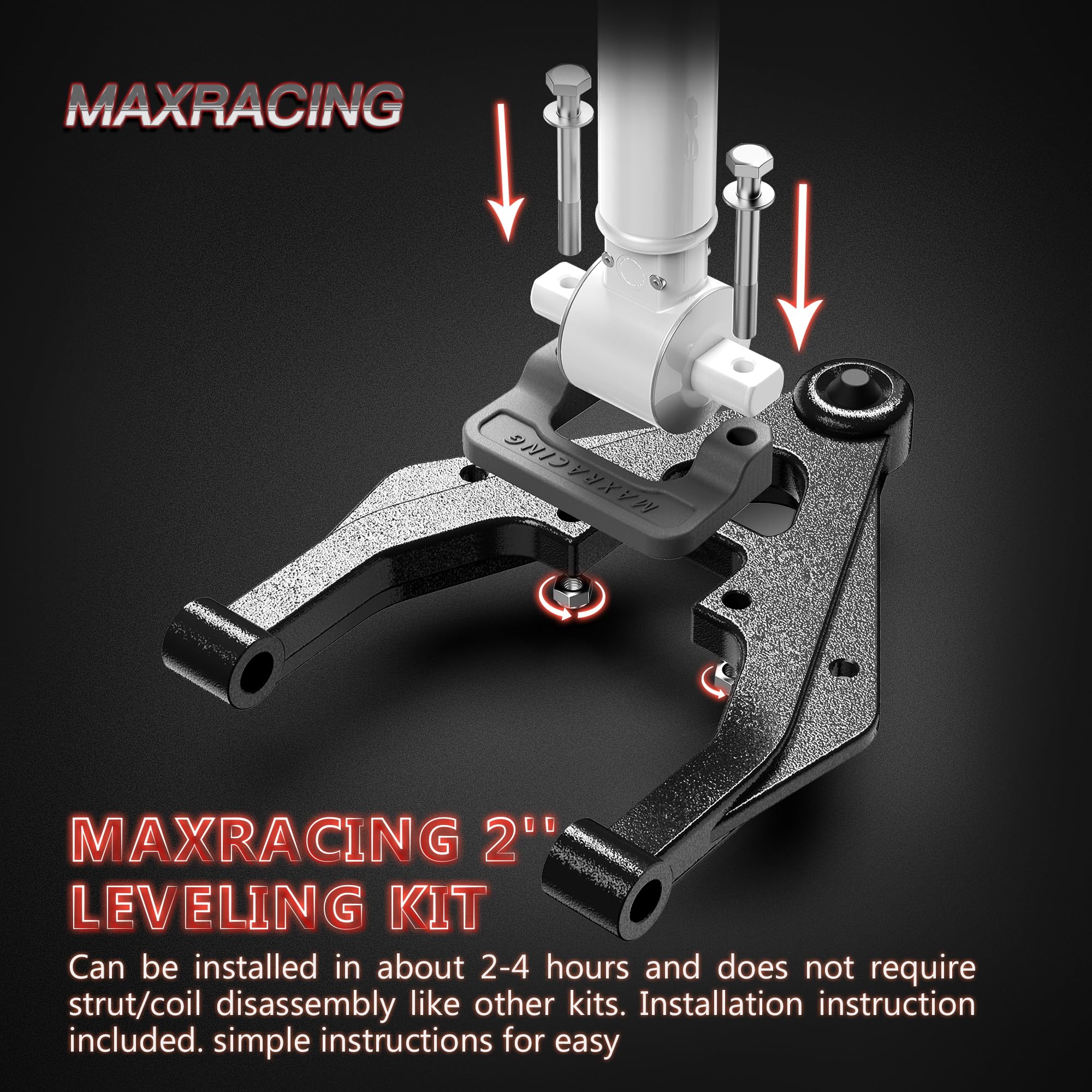 Maxracing 2 Front End Leveling Kit Compatible