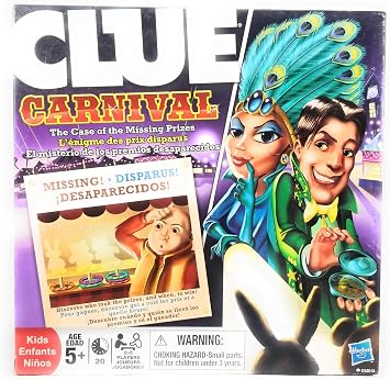 Clue Carnival The Case of The Missing Prizes