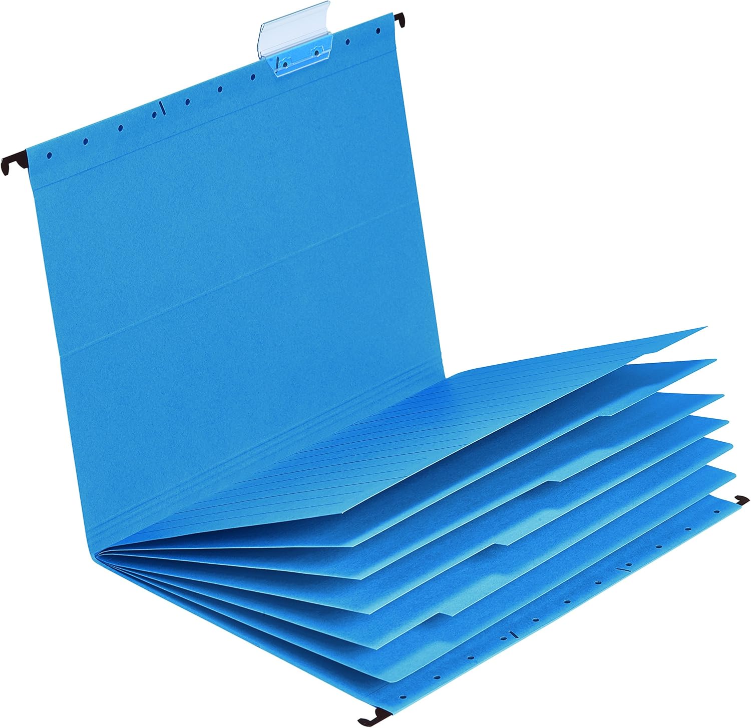 Falken Project_Folder_Personal_Multiple_Hanger_Folder Divided 5-fold Mappe Blue