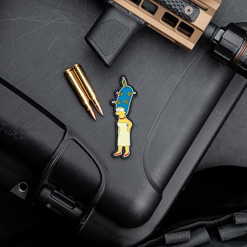 Miniatura 2 de Marge Simpson Army Men Parche de PVC Morale - Gancho respaldado por NEO Tactical