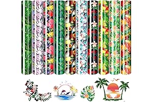 Tintnut Tropical Leaves Heat Transfer Vinyl: The Perfect Way to Add a...