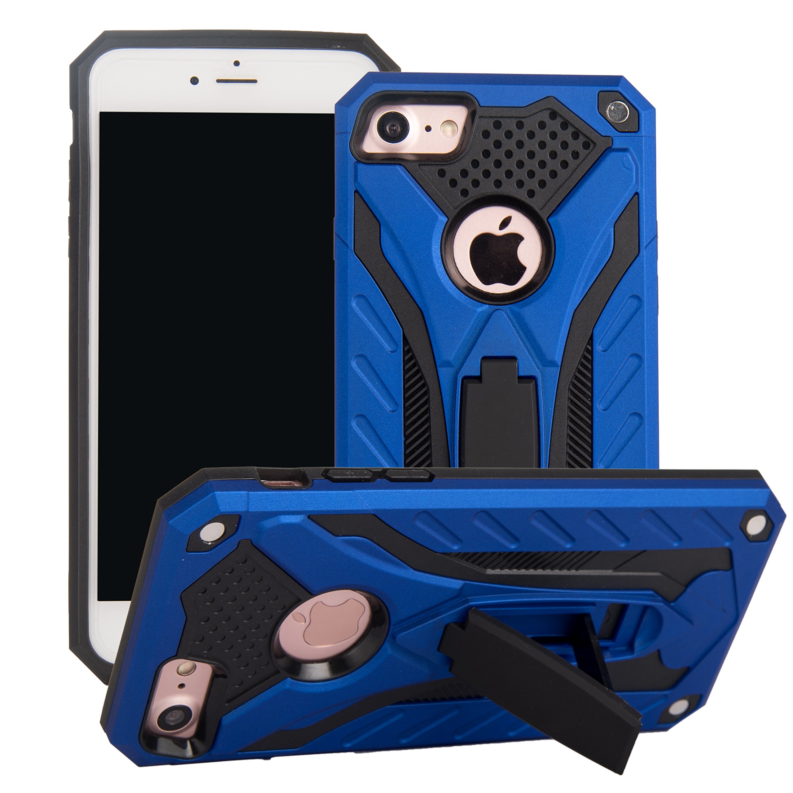 MILAN NICE Funda para iPhone 12 Pro MAX de Silicona y PC Antigolpes Carcasa Protectora Anti-arañazos y Antideslizante con Soporte Incoporado (Rojo)(6.7) — view 28