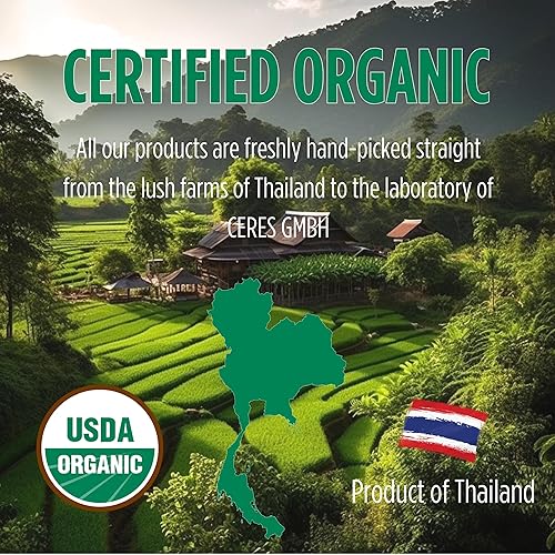 Miniatura 6 de PICKNATURE Té de flor de guisante de mariposa hoja suelta recién recogido de Tailandia  Paquete pequeño (más de 100 tazas)  Regalos de té azul de